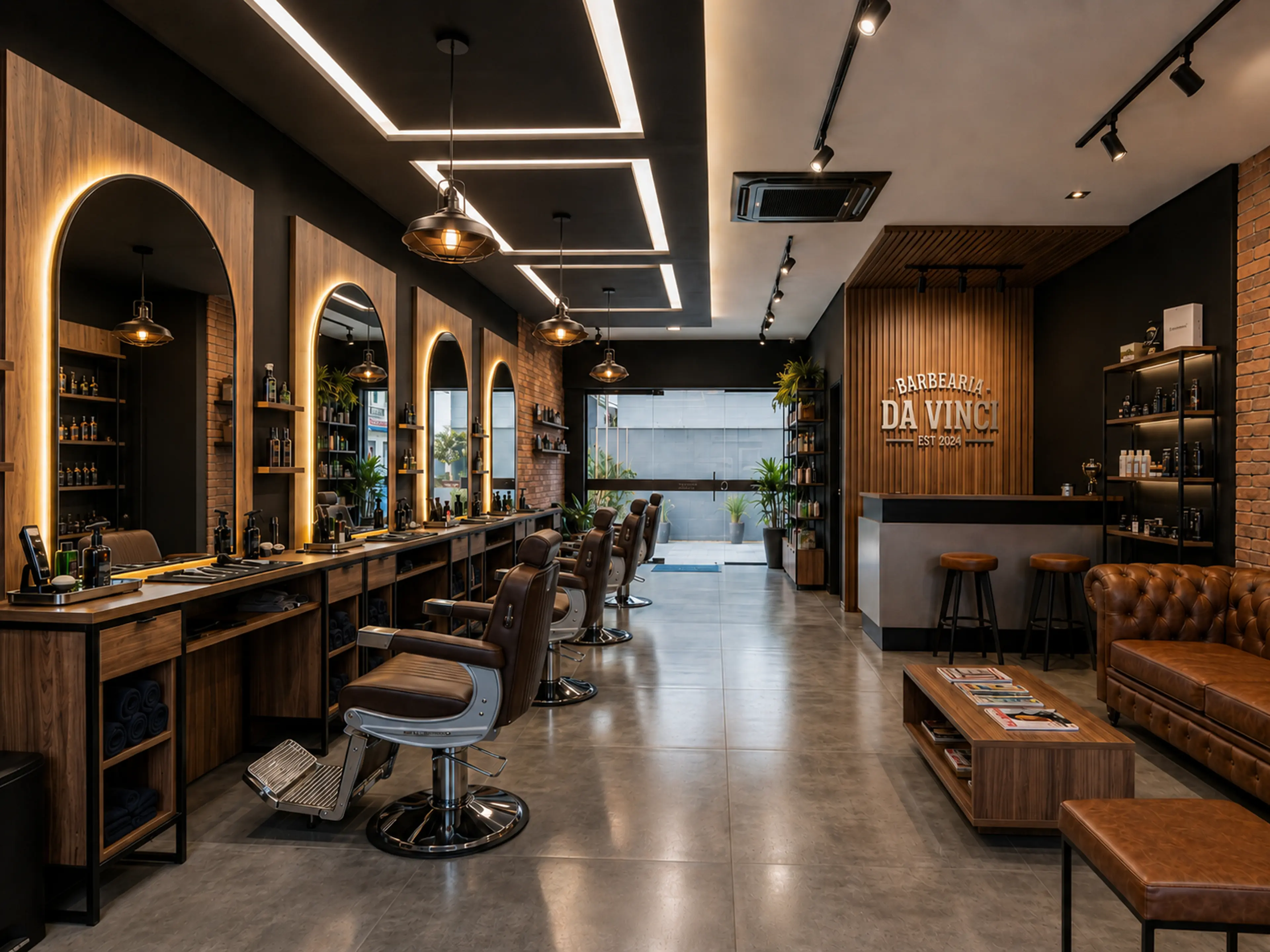 Barbearia: Da Vinci, Vila Mariana — São Paulo
