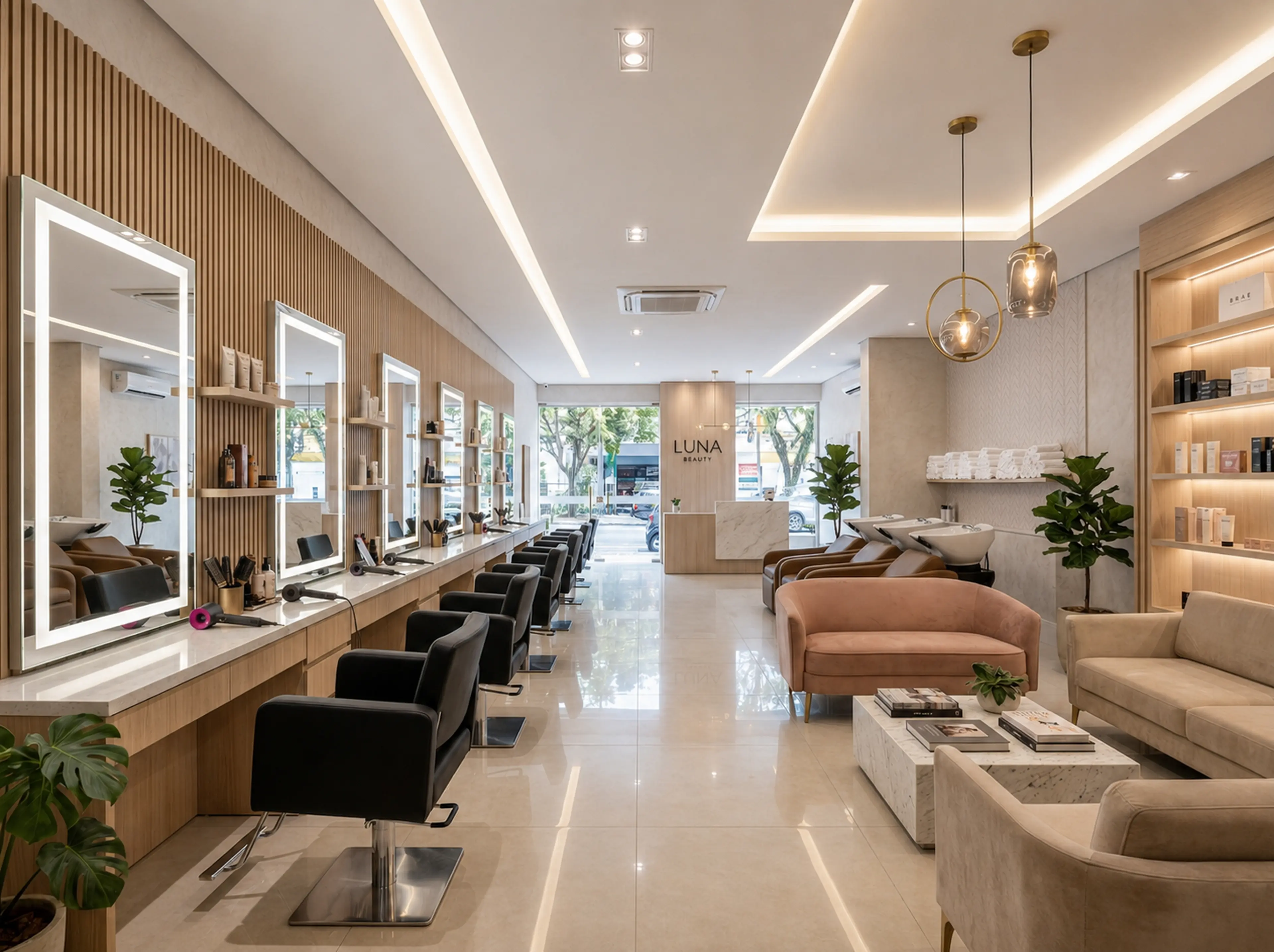 Salão de beleza: Luna Beauty, Mooca — São Paulo
